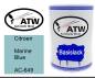 Preview: Citroen, Marine Blue, AC-649: 500ml Lackdose, von ATW Autoteile West.